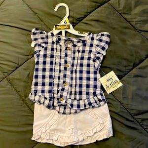 Girls 2-piece short set